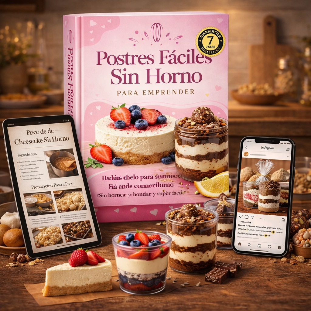 Postres Sin Horno — Recetas Fáciles, Rápidas y Deliciosas para Hacer en Casa